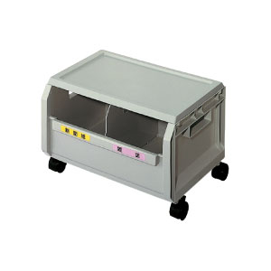 紙分別容器天板・キャスター付 W510×D370×H310mm AC141400Z