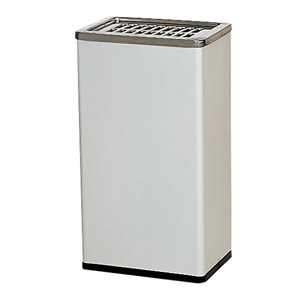 角柱型スチール製スモーキングスタンドW330×D230×H600mm AC223040Z
