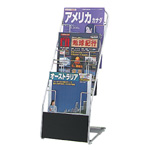 パンフレットスタンド卓上タイプ PRAEタイプ 1列6段詳細ページへ