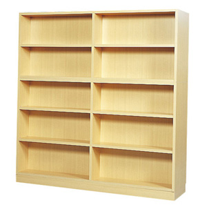 直立型木製書架複式(両面)2連 SC382225Z