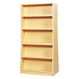 傾斜型木製書架複式(両面)1連 SC383215Z