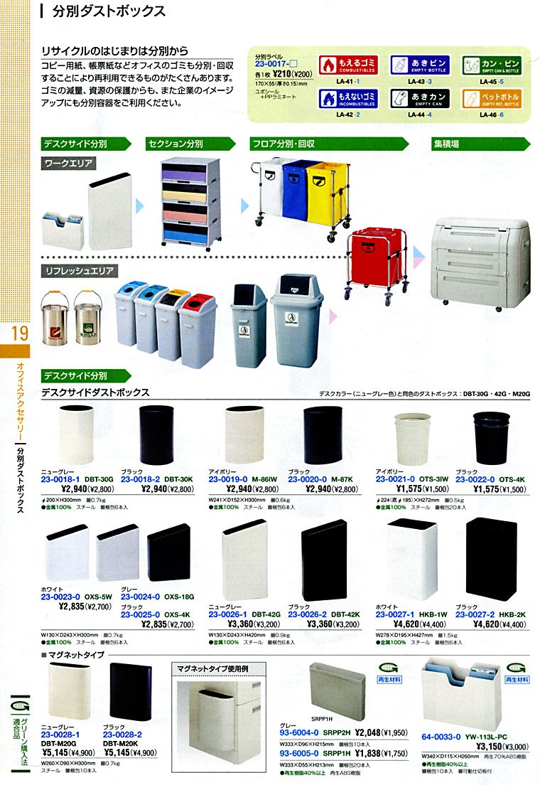 �_�X�gBOX�B�f�X�N�T�C�h�ɒu����T�C�Y �p�r�ɍ��킹�ă_�X�gBOX�����I�щ������B �f�X�N�T�C�h�S�~���E�}�O�l�b�g�^�C�v