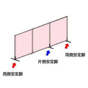3連結（直線）