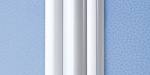 やわらかいイメージの支柱ラインは、パネル部と支柱にはスキ間のない設計。