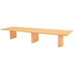 木製会議テーブル　木製会議テーブル NHKシリーズ　角形 MT026148T