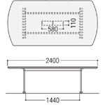 W2400̃e[uTCYڍׂłB