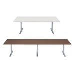 OA対応テーブル Ｔ字脚タイプ ワイヤリングボックスなし　ミーティングテーブル MTN11110J