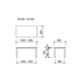 W1500�AW1200�̃e�[�u���T�C�Y�ڍׁB
